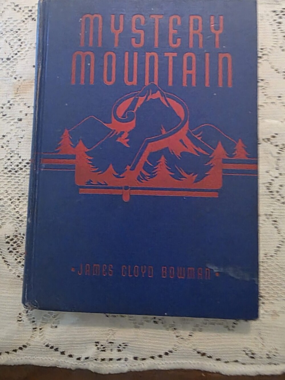 Mystery Mountain by James Clod Bowman 1945 Whitman Hardcover Illustrated